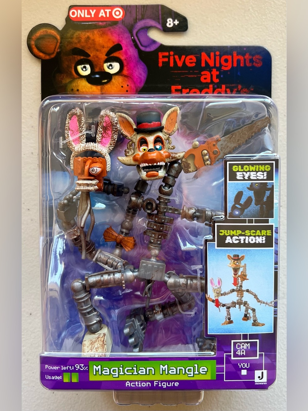 Five Nights at Freddy's Magician Mangle Action Figure New Target Exclusive